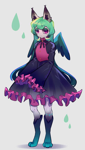 (Closed Species) Gothic Inju for @Yume.Hoseki