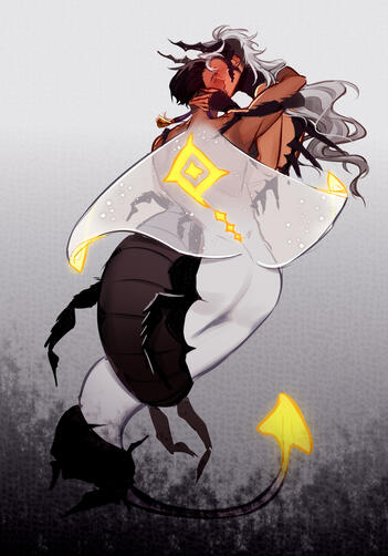 Sky Abyss AU Mermen OCs